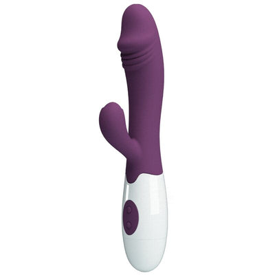 Vibratore Rabbit Punto G Pretty Love Snappy — Viola
