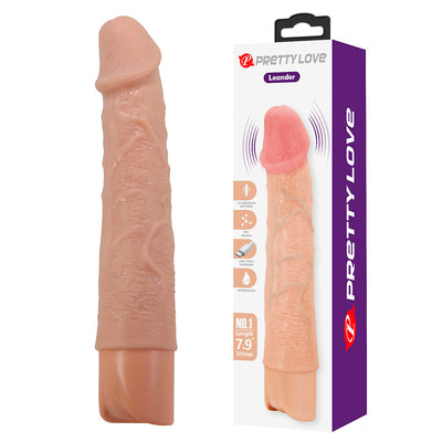 Vibratore Realistico Fun Toys Leander — Flessibile