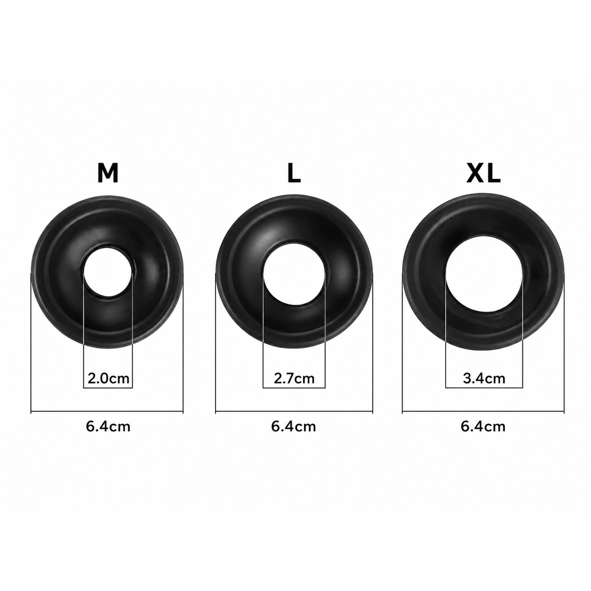 Pompa Pene Elettronica Cupido Toys Vacuum Device — Nero e Trasparente