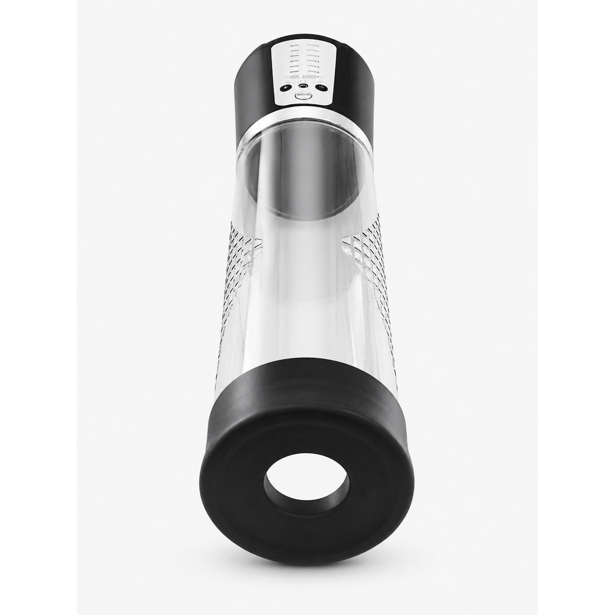 Pompa Pene Elettronica Cupido Toys Vacuum Device — Nero e Trasparente
