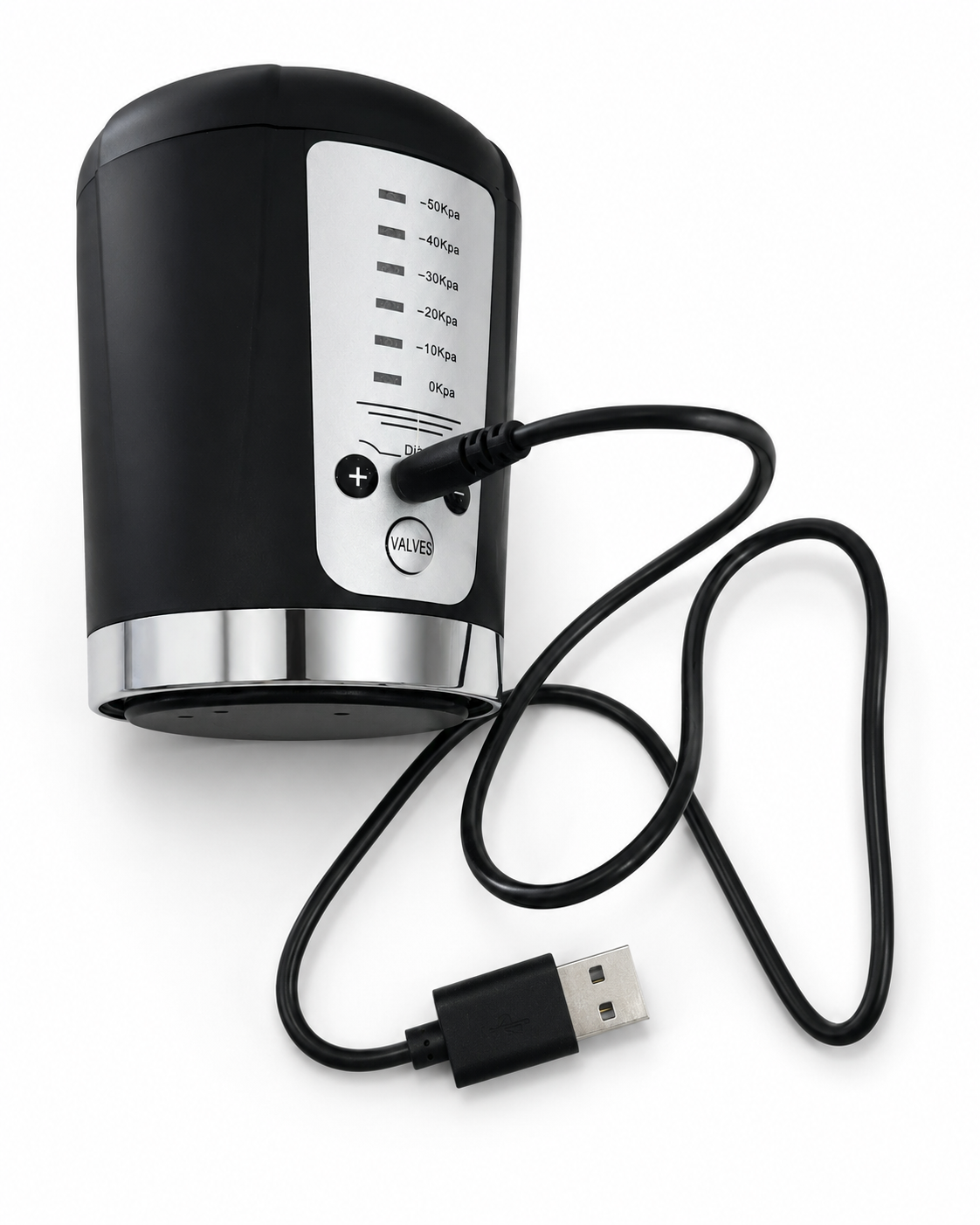 Pompa Pene Elettronica Cupido Toys Vacuum Device — Nero e Trasparente