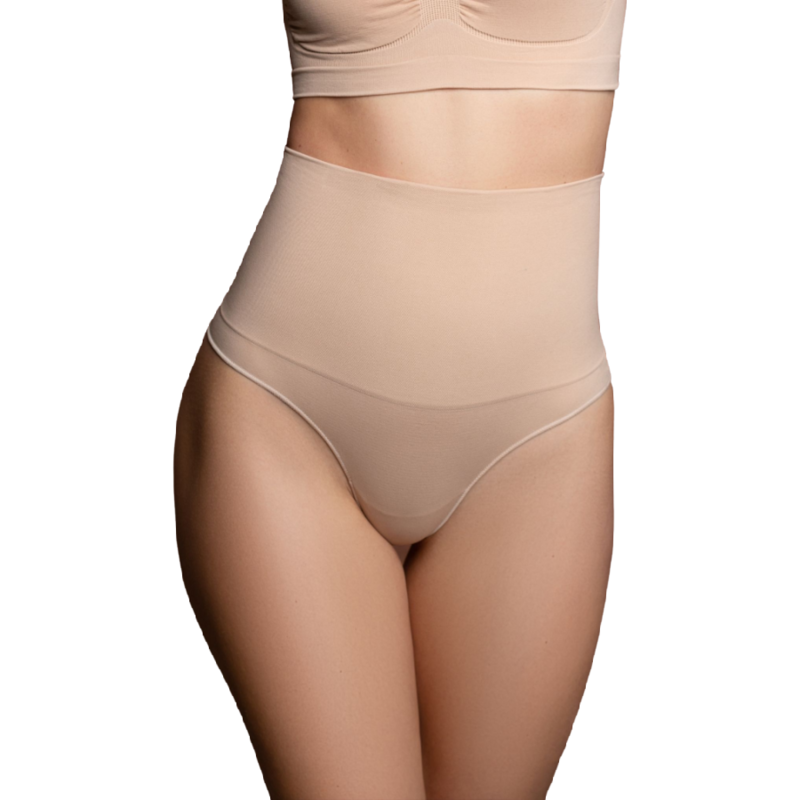 Perizoma Modellante Vita Alta Bye-Bra — Senza Cuciture, XXL