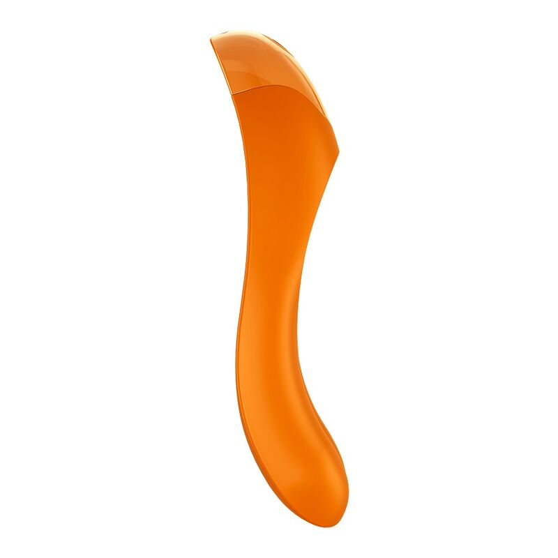 Vibratore da Dito Clitoride Satisfyer Candy Cane — Arancione