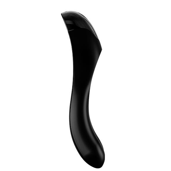 Vibratore da Dito Satisfyer Candy Cane — Clitoride e Pene, Nero