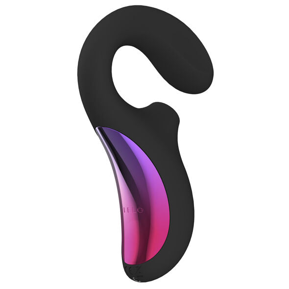 Vibratore Rabbit Punto G e Clitoride LELO Enigma — Nero