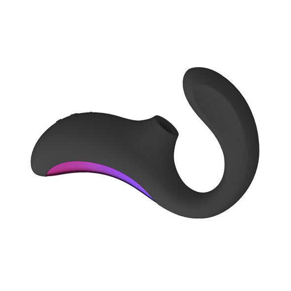 Vibratore Rabbit Punto G e Clitoride LELO Enigma — Nero