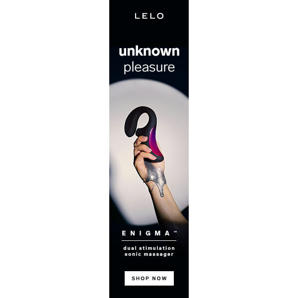 Vibratore Rabbit Punto G e Clitoride LELO Enigma — Nero