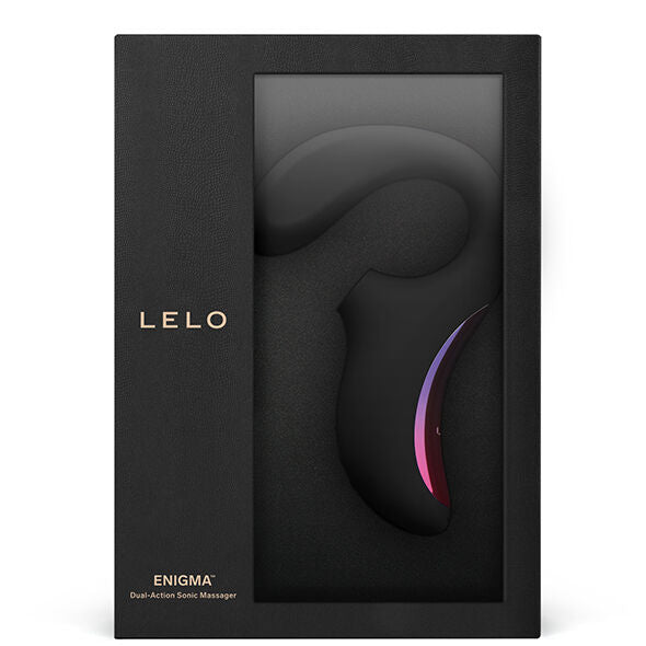 Vibratore Rabbit Punto G e Clitoride LELO Enigma — Nero