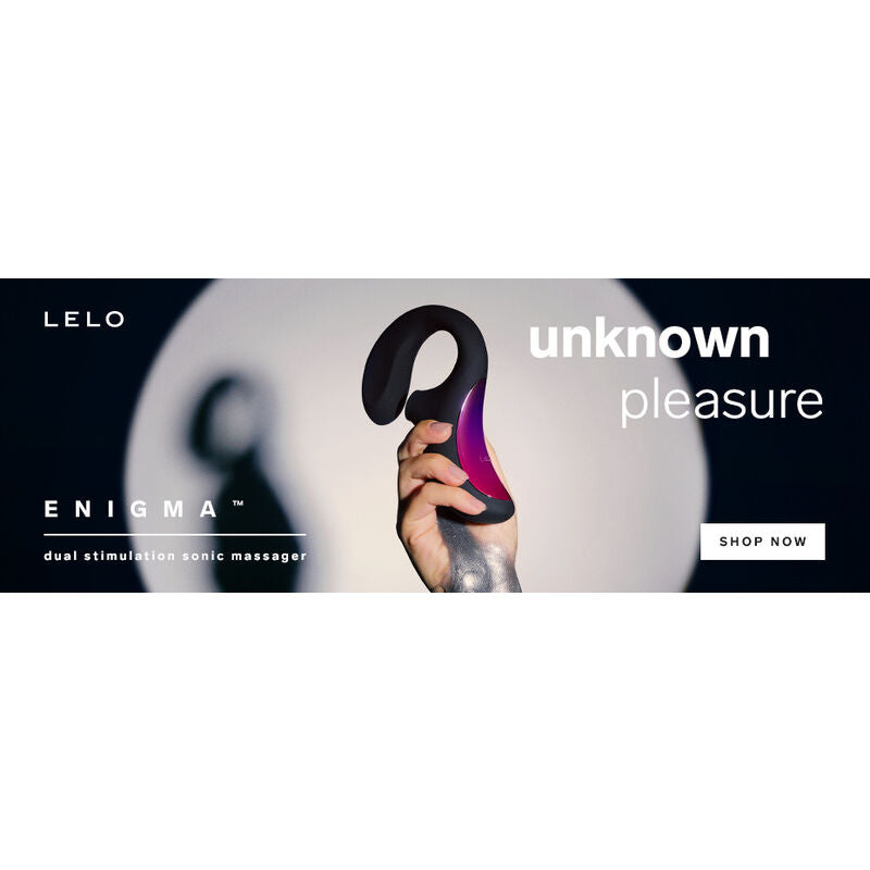 Vibratore Rabbit Punto G e Clitoride LELO Enigma — Nero