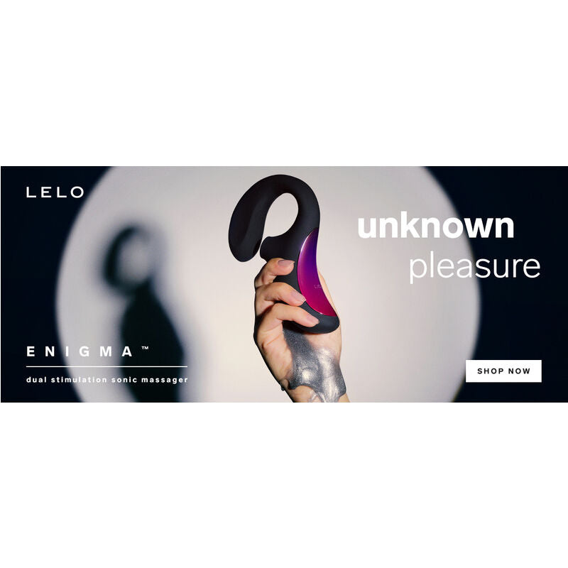 Vibratore Rabbit Punto G e Clitoride LELO Enigma — Nero