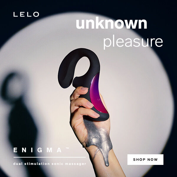 Vibratore Rabbit Punto G e Clitoride LELO Enigma — Nero