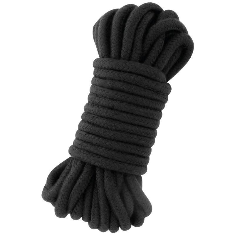Corda Bondage Giapponese Darkness — Cotone Nero, 20 m