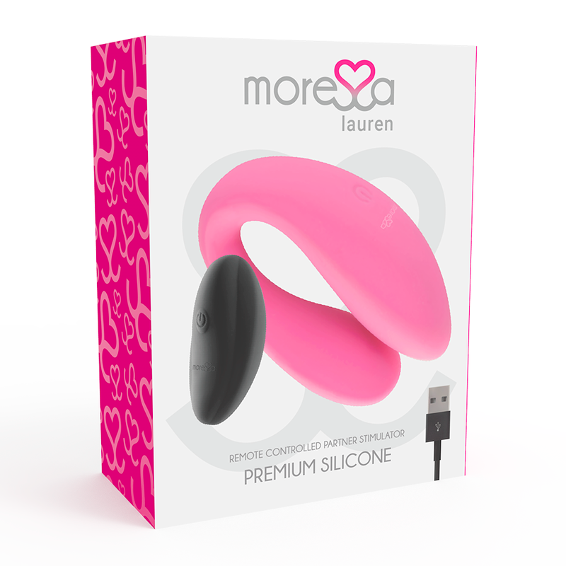 Vibratore Coppia con Telecomando Moressa Lauren