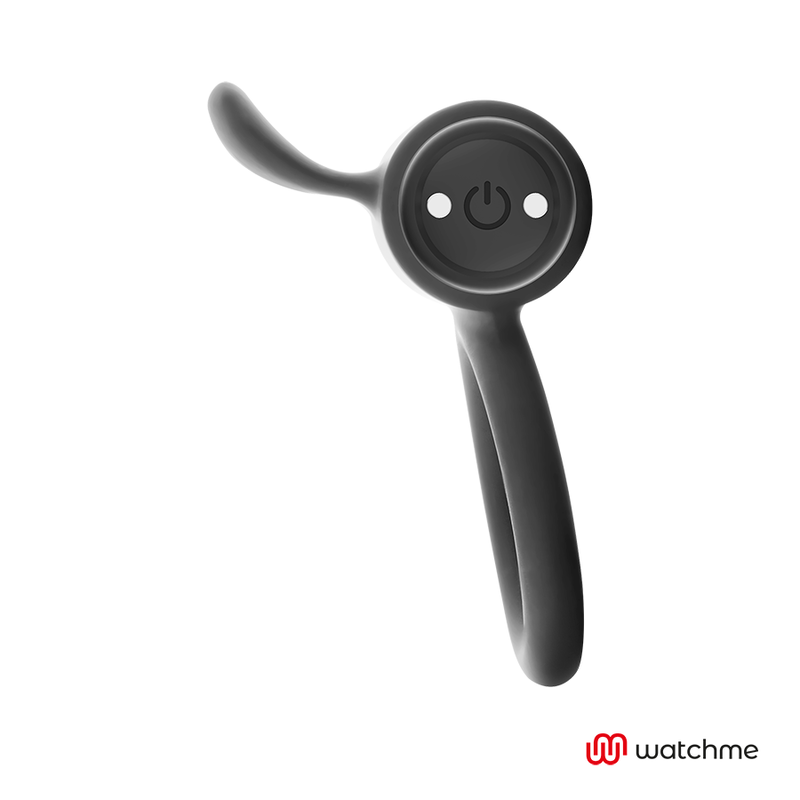 Anello Fallico Vibrante con Telecomando Black&Silver Cameronme