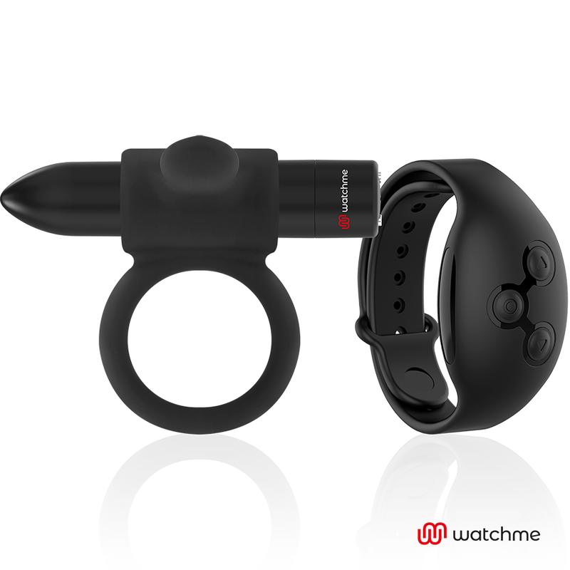 Anello Fallico Vibrante con Telecomando Black&Silver Cameronme