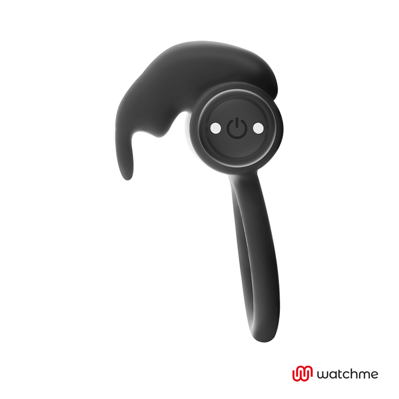 Anello Fallico Vibrante con Telecomando Black&Silver Burtonme