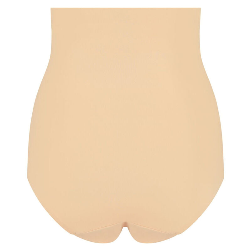 Slip a Vita Alta Senza Cuciture Bye-Bra — Beige, XL