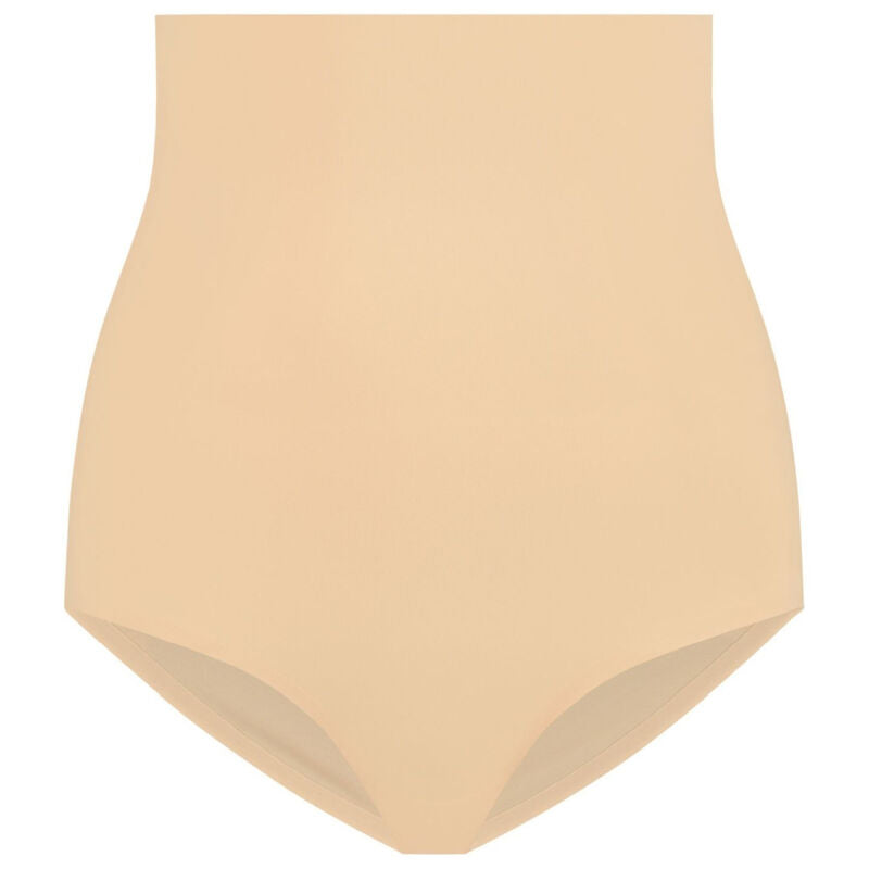 Slip a Vita Alta Senza Cuciture Bye-Bra — Beige, XL