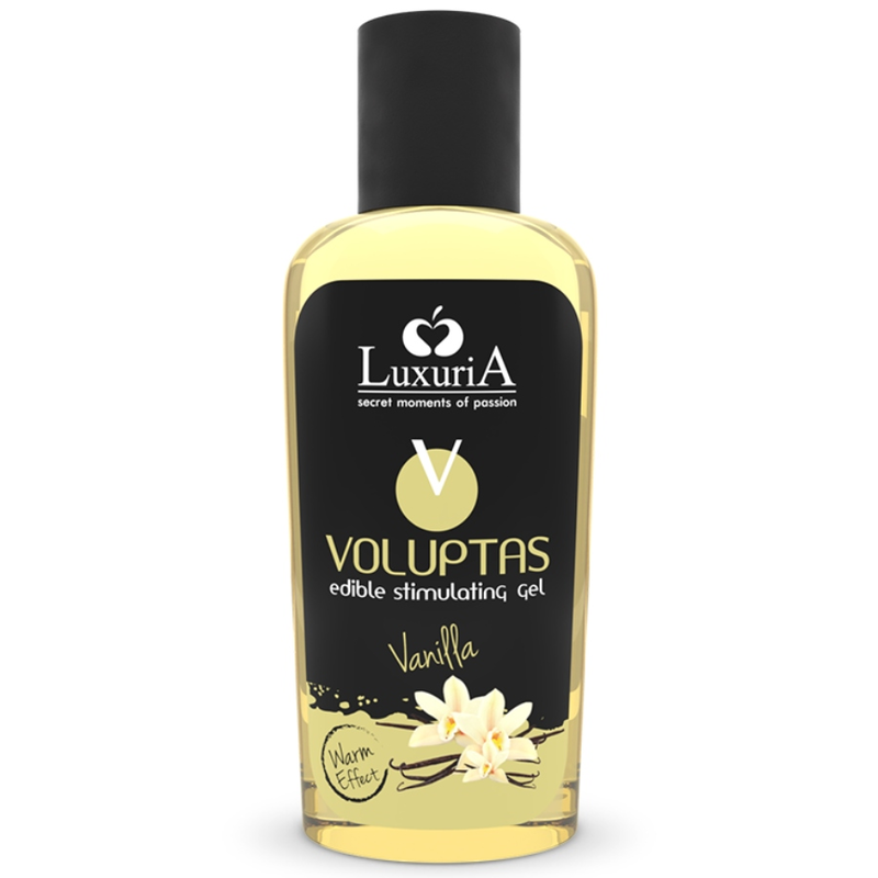 Gel da Massaggio Alimentare Intimateline Luxuria Voluptas — Vaniglia 100 ml