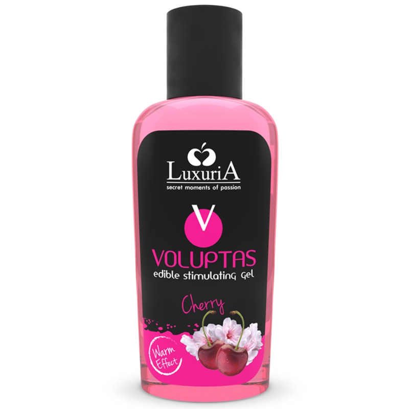 Gel da Massaggio Commestibile Intimateline Luxuria Voluptas — Ciliegia 100 ml