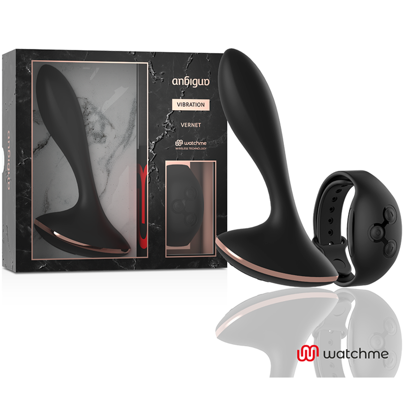 Plug Anale Vibrante con Telecomando Anbiguo Watchme Vernet