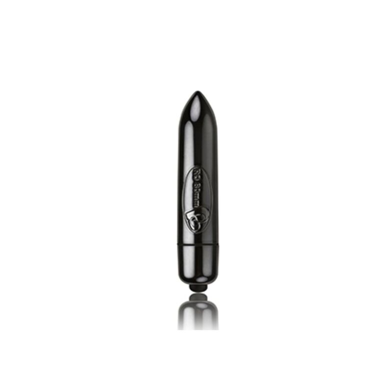 Uovo Vibrante Rocks-Off Ro-80MM Midnight Metal — 7 Modalità