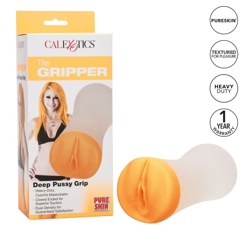 Masturbatore Maschile Calexotics Deep Pussy — TPE, 17 cm