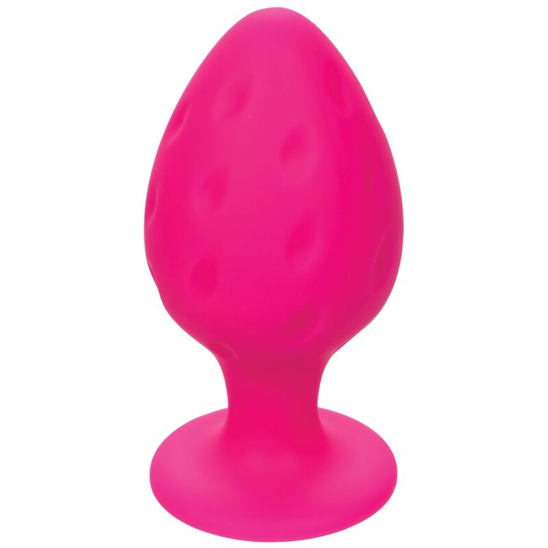 Plug Anale con Ventosa Calexotics Cheeky — Rosa, Taglia S