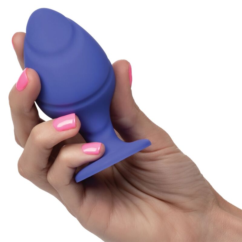 Plug Anale con Ventosa Calexotics Cheeky — Viola