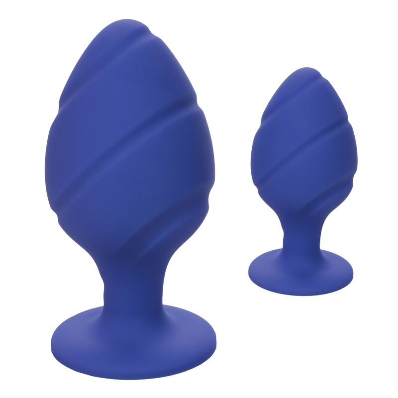 Plug Anale con Ventosa Calexotics Cheeky — Viola