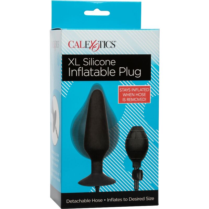 Plug Anale Gonfiabile in Silicone Calexotics — Taglia XL