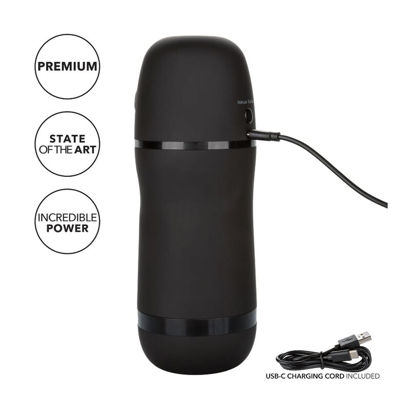 Masturbatore Maschile Vibrante Calexotics Optimum Pulsar Stroker