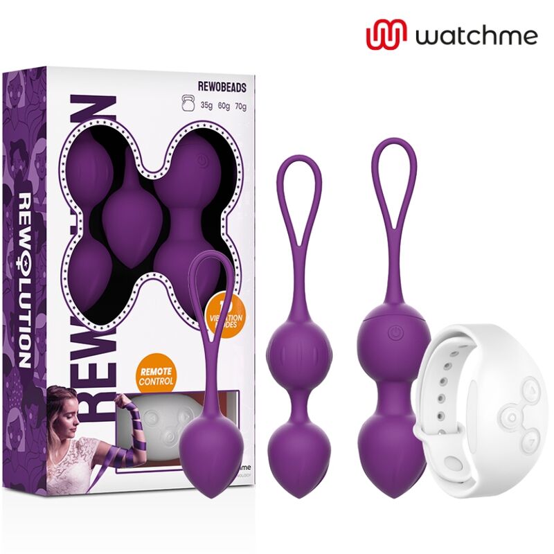 Sfere Vaginali Vibranti Rewolution Rewobeads — Telecomando