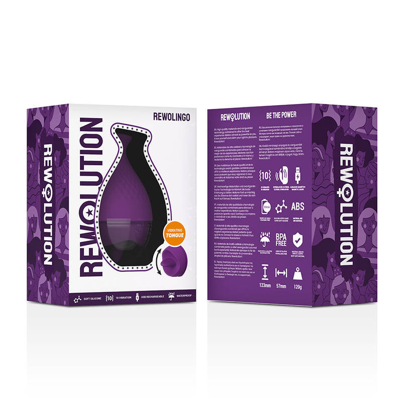 Stimolatore Clitoride a Lingua Rewolution Rewolingo