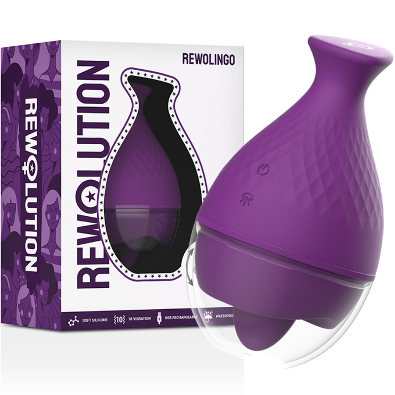 Stimolatore Clitoride a Lingua Rewolution Rewolingo