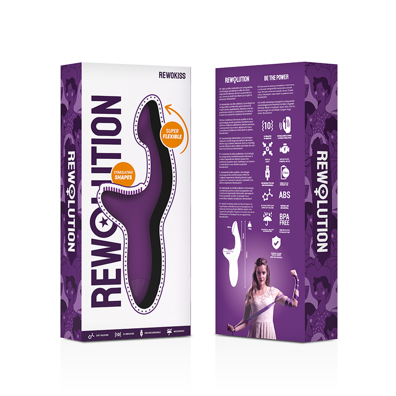 Vibratore Punto A Doppia Azione Rewolution Rewokiss