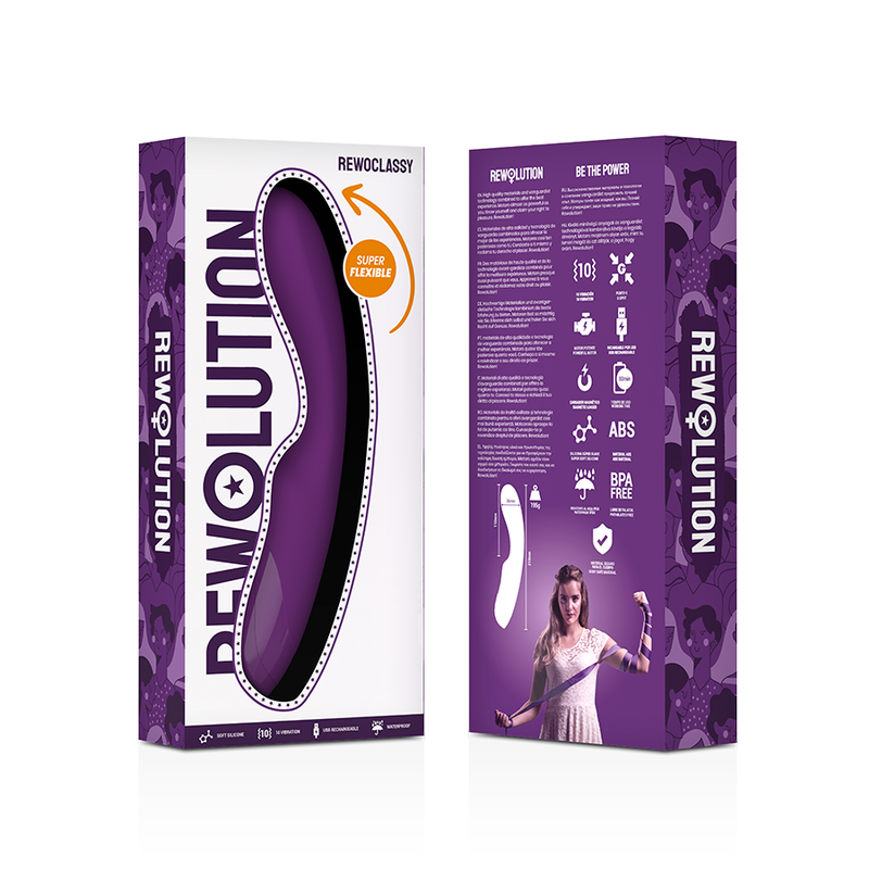 Vibratore Punto G Flessibile Rewolution Rewoclassy