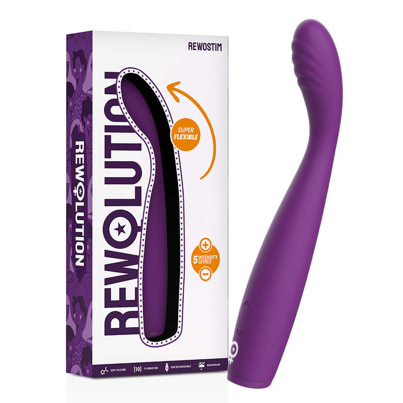 Vibratore Flessibile Potente Rewolution Rewostim