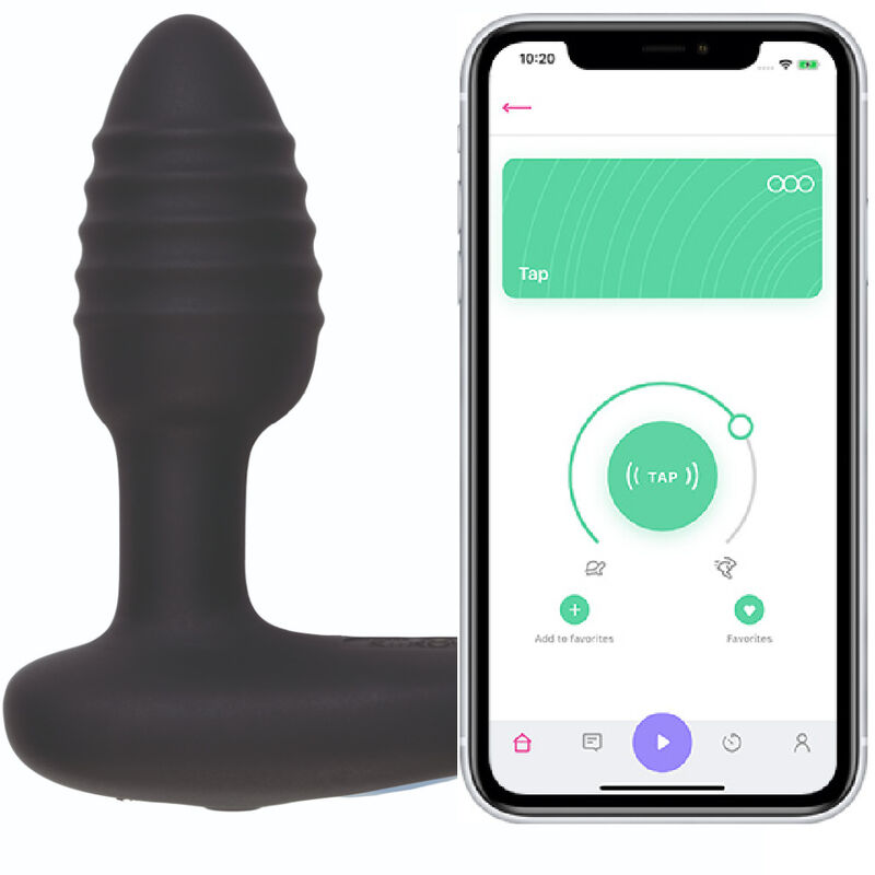 Plug Anale Vibrante con App Kiiroo Lumen — LED, Ricaricabile