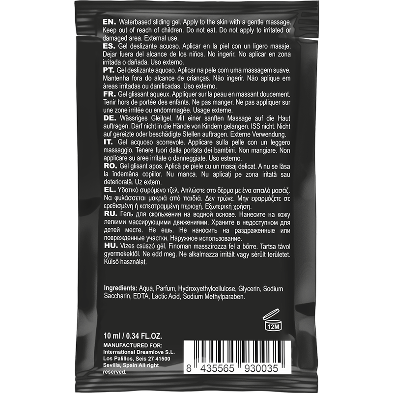 Lubrificante Intimo Base Acqua Coquette Chic Desire Fragola — 10 ml