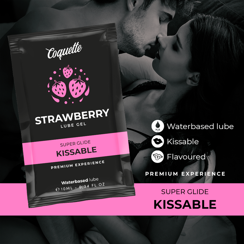 Lubrificante Intimo Base Acqua Coquette Chic Desire Fragola — 10 ml