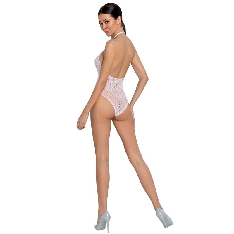 Body Erotico a Rete con Pizzo Passion BS088 — Taglia Unica