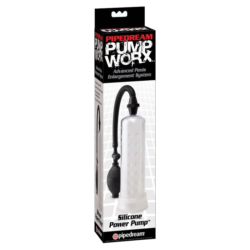 Pompa Pene in Silicone Pump Worx Power — Trasparente