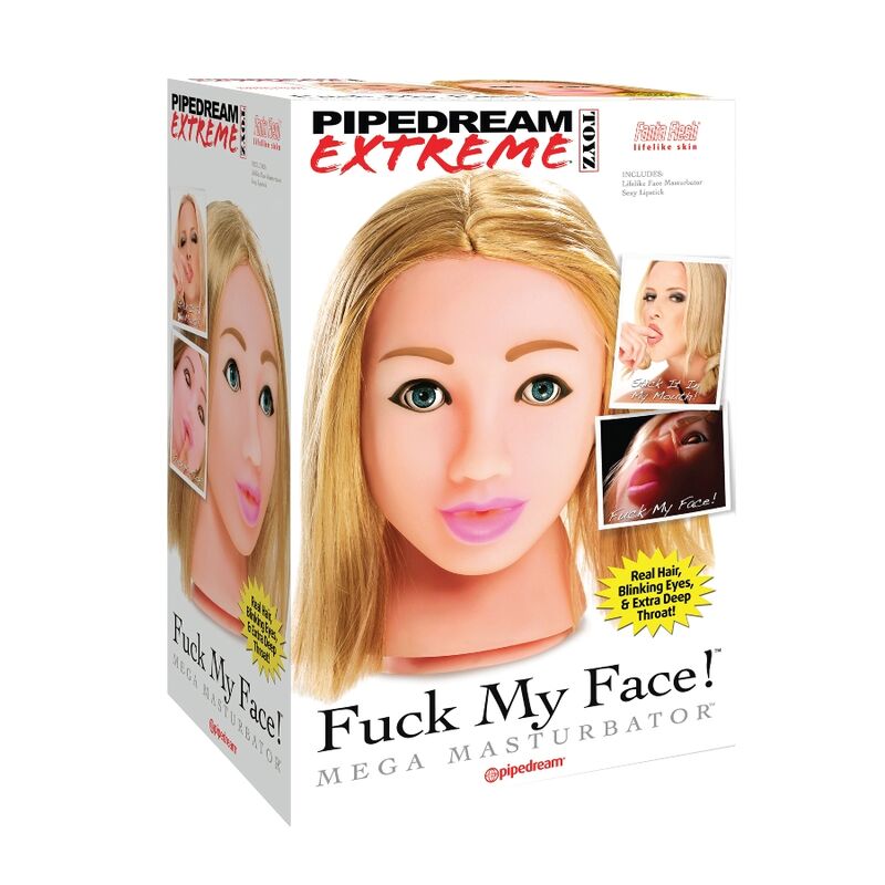 Masturbatore Maschile Bocca Realistica Extreme Toyz Fuck Me