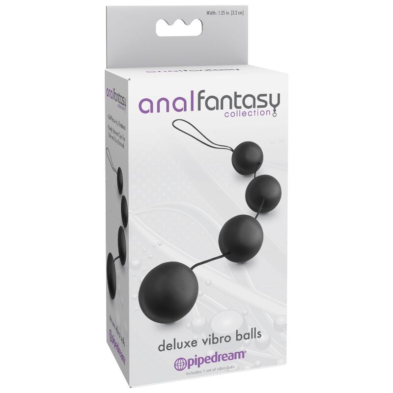 Sfere Anali Vibranti Anal Fantasy — 4 Palline, 27,5 cm