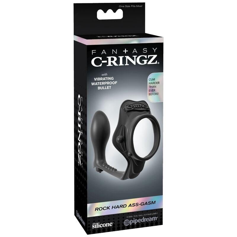 Anello Fallico con Stimolatore Prostatico Fantasy C-Ringz Rock Hard