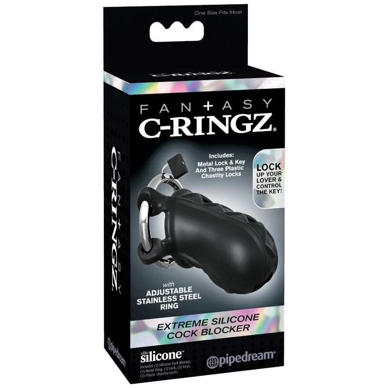 Gabbia di Castità in Silicone Fantasy C-Ringz Sensual Touch