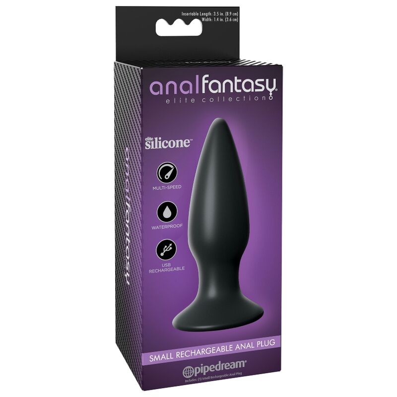 Plug Anale Ricaricabile USB Anal Fantasy Elite — Silicone