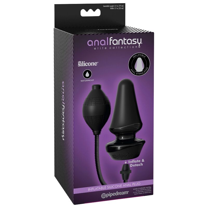 Plug Anale Gonfiabile Anal Fantasy Elite Collection — Silicone