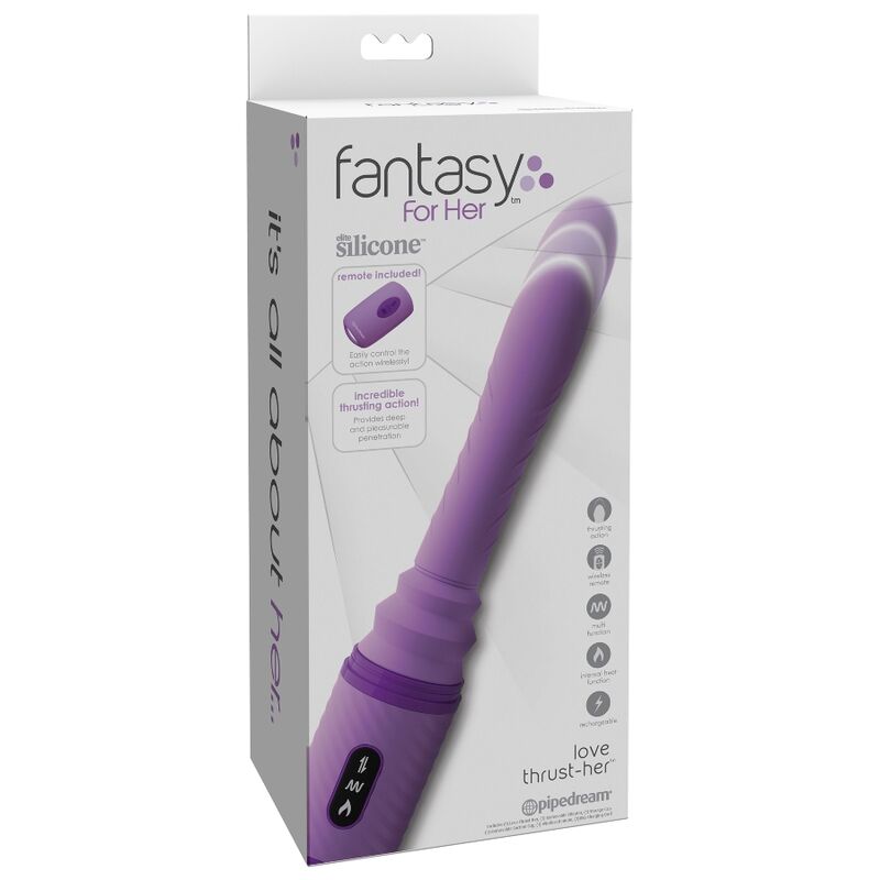 Masturbatore FANTASY FOR HER Amore Spinta — Riscaldante Vibrante